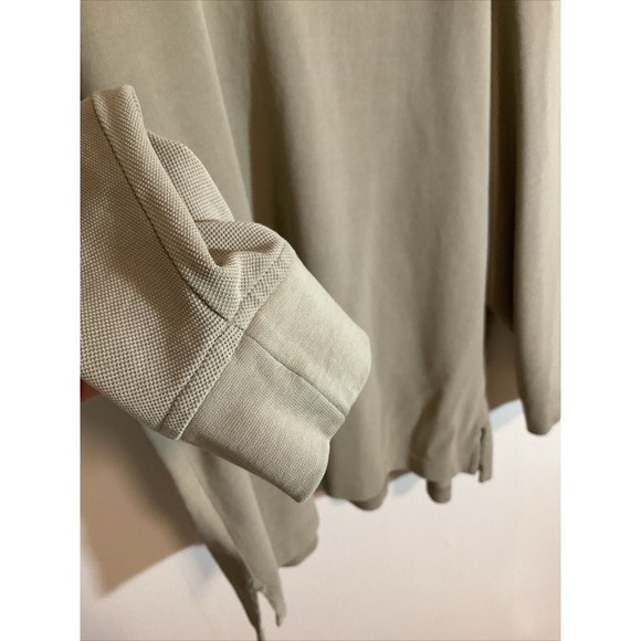 5.11 Tactical Men’s XL Khaki Long Sleeve Polo Shirt Uniform Performance - Picture 5 of 11